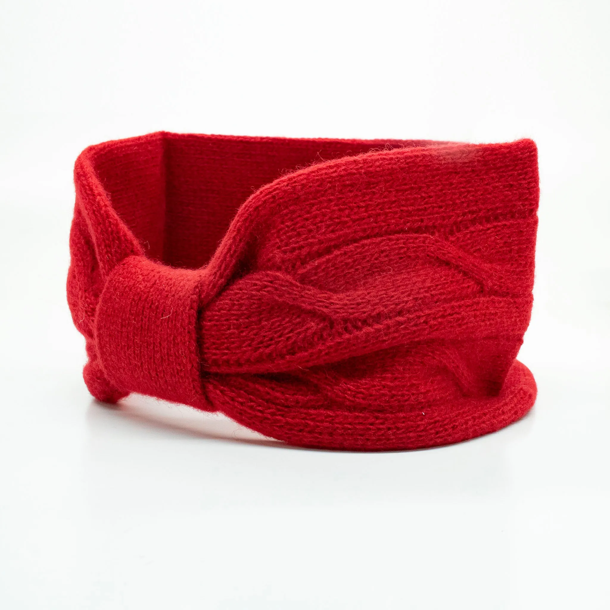 CASHMERE CABLE HEADBAND sold by Portolano product image thumbnail 2