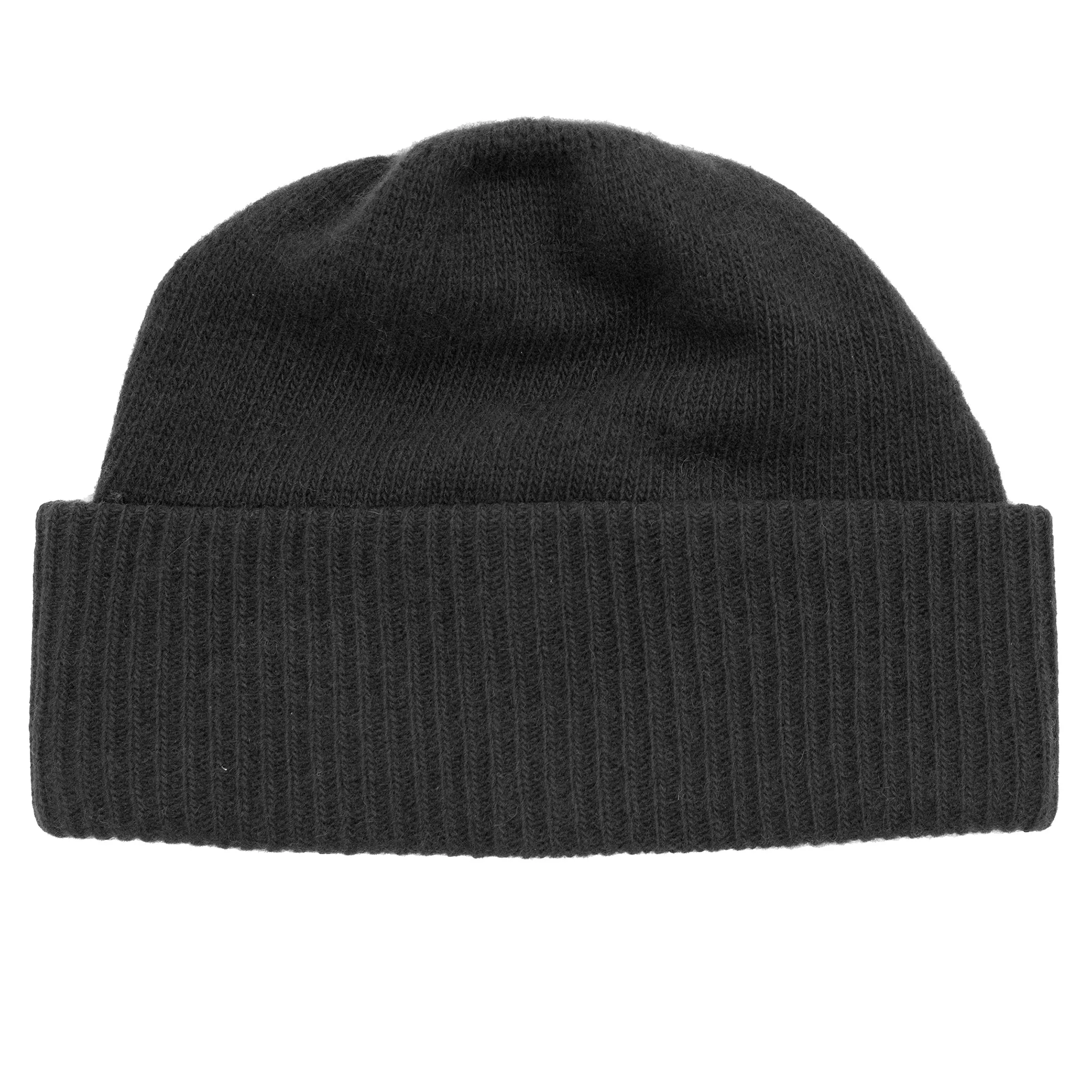 CASHMERE BEANIE HAT WITH RIBBED CUFF sold by Portolano product image thumbnail 3