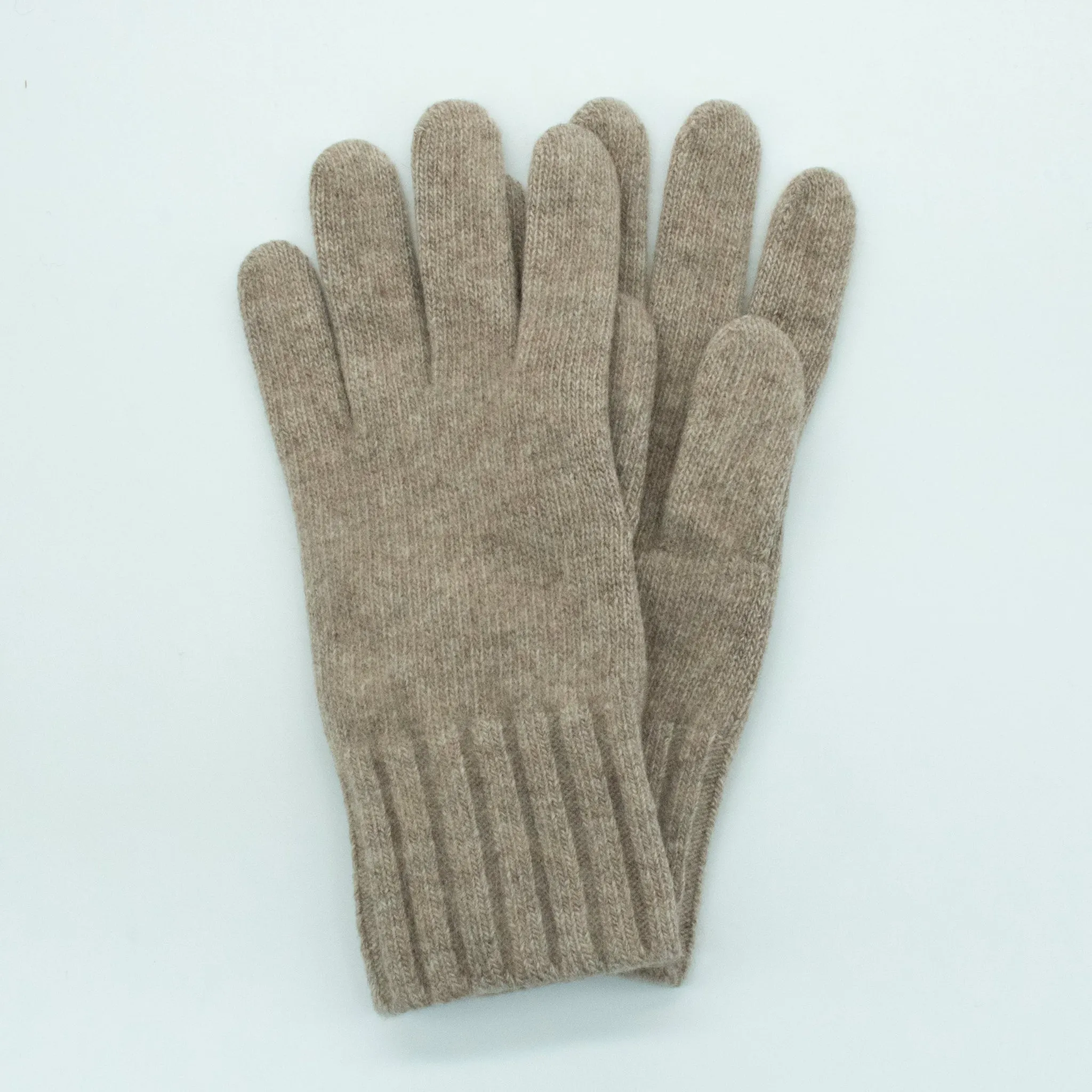 CASHMERE GLOVES WITH RIBBED CUFF sold by Portolano product image thumbnail 2