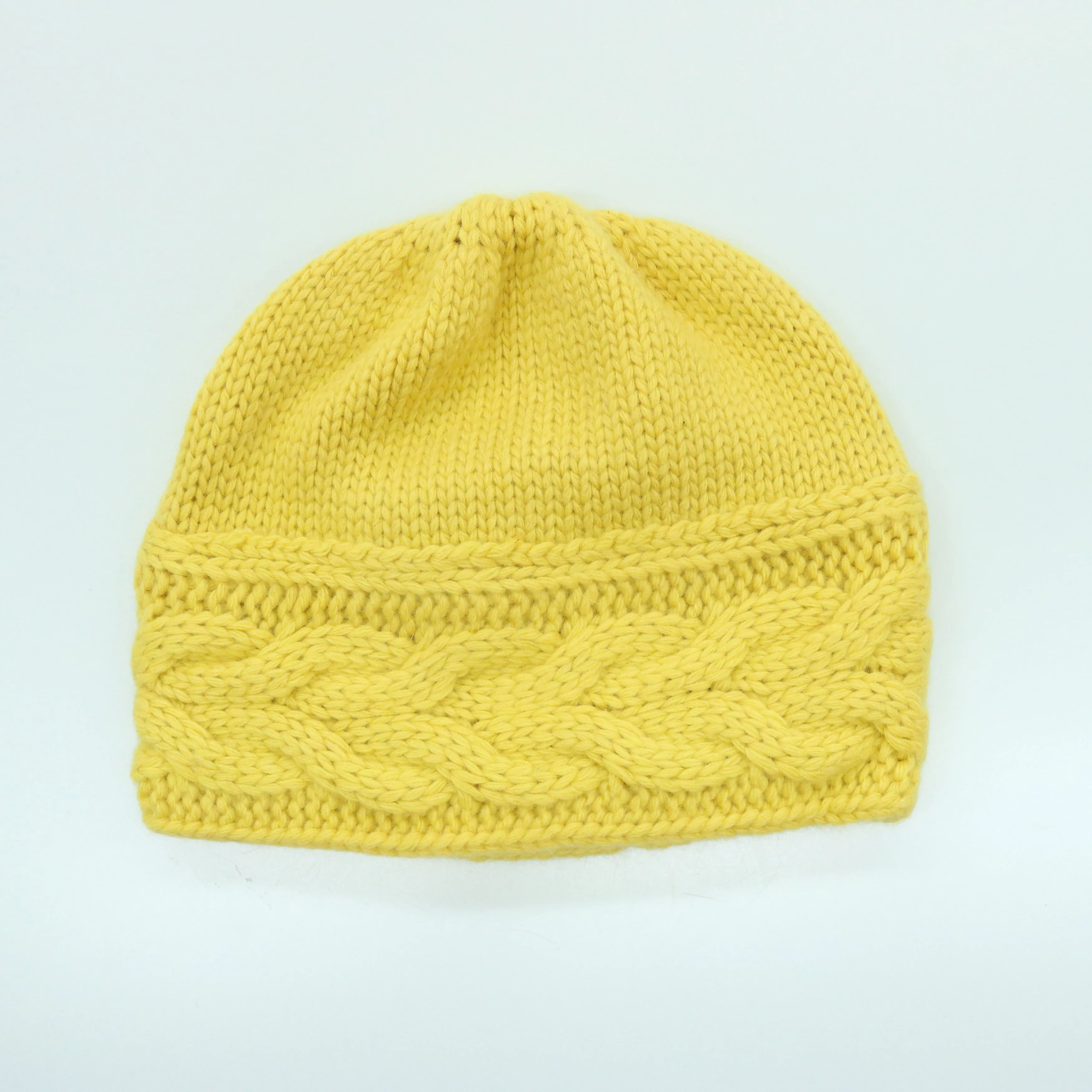 BEANIE IN CABLES DESIGN sold by Portolano product image thumbnail 3