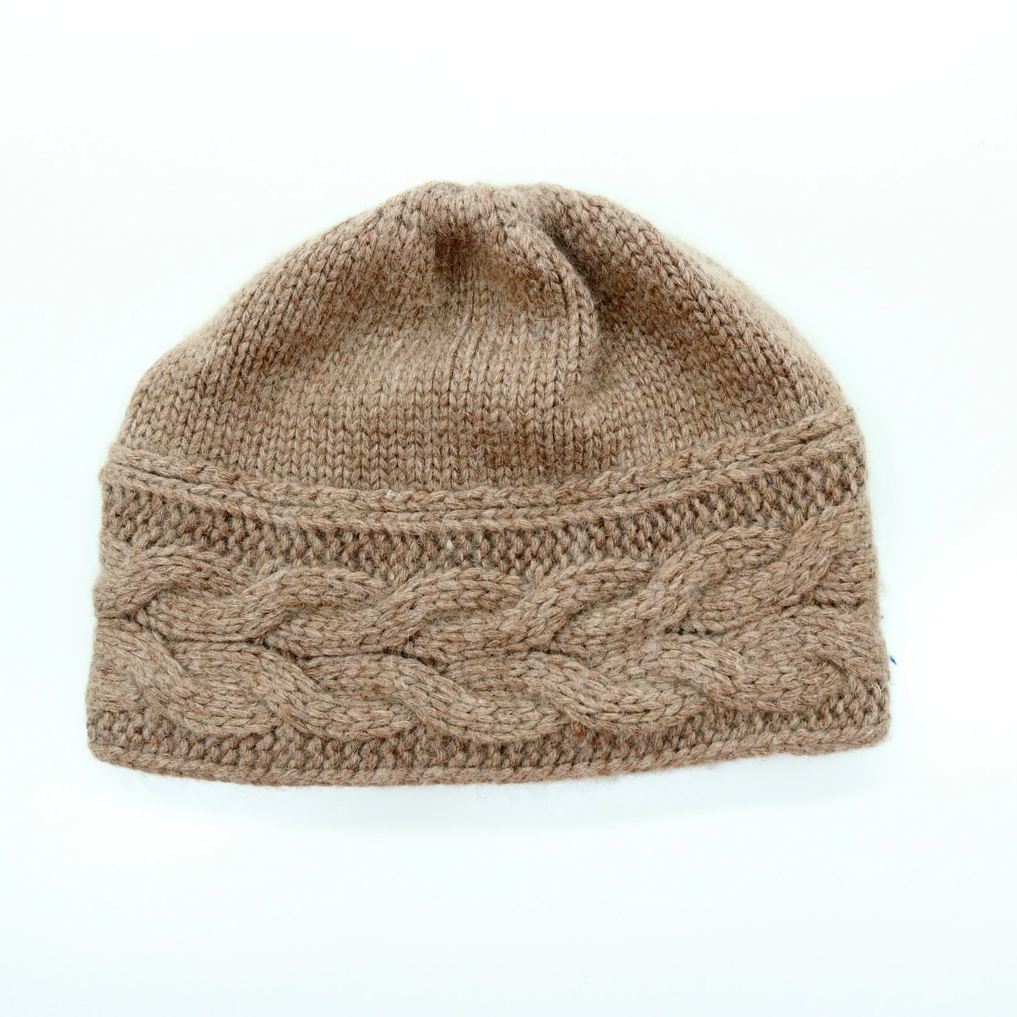BEANIE IN CABLES DESIGN sold by Portolano product image thumbnail 2