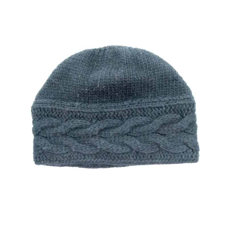 BEANIE IN CABLES DESIGN sold by Portolano