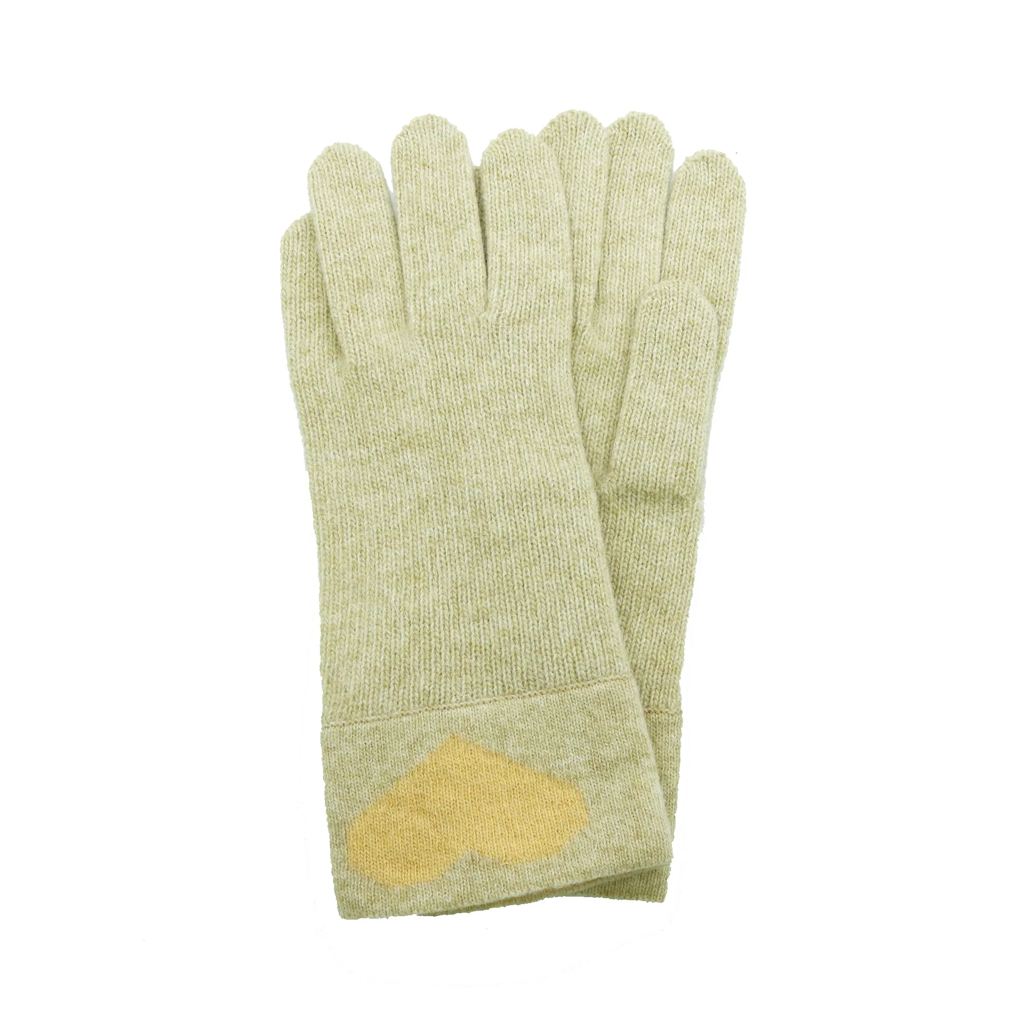 COLOR BLOCK GLOVES WITH HEART sold by Portolano product image thumbnail 5