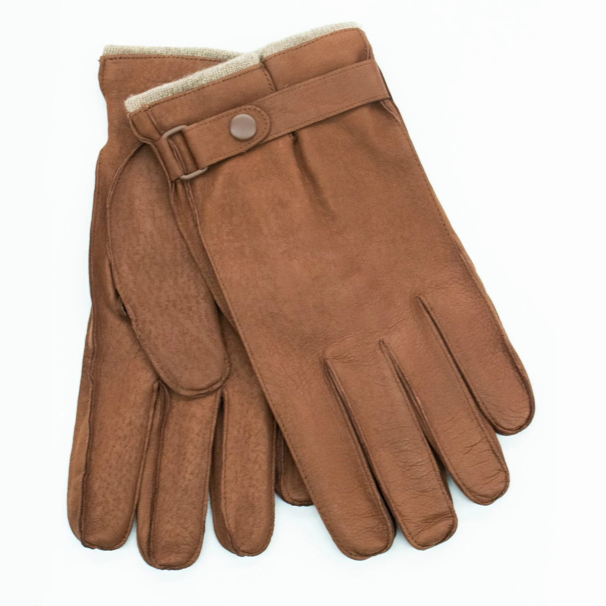 LEATHER GLOVES WITH BELT sold by Portolano product image thumbnail 3