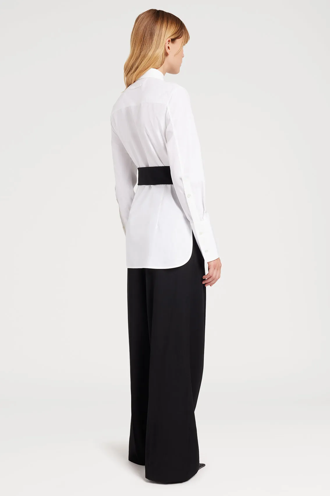 BELTED WHITE SHIRT sold by Ports 1961 product image thumbnail 4