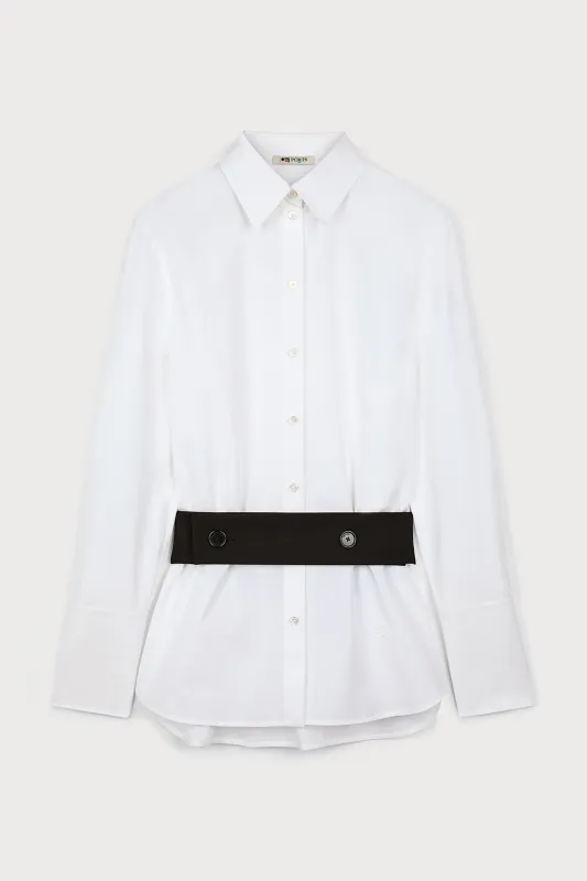 BELTED WHITE SHIRT sold by Ports 1961