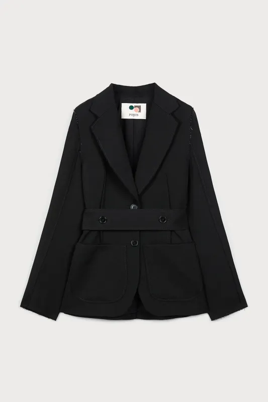 BLACK BELTED BLAZER sold by Ports 1961