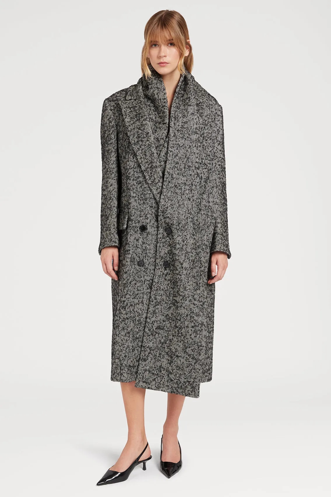 COTTON WOOL COAT sold by Ports 1961 product image thumbnail 2