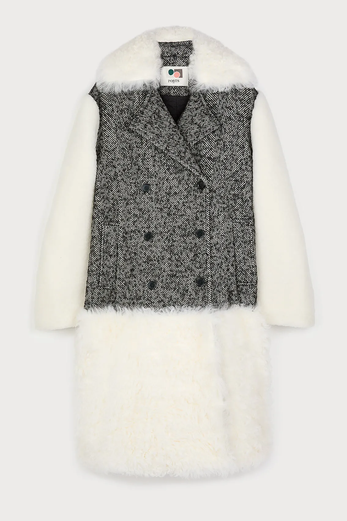 COTTON WOOL COAT sold by Ports 1961