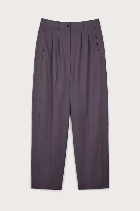GREY PLEATED TROUSERS sold by Ports 1961