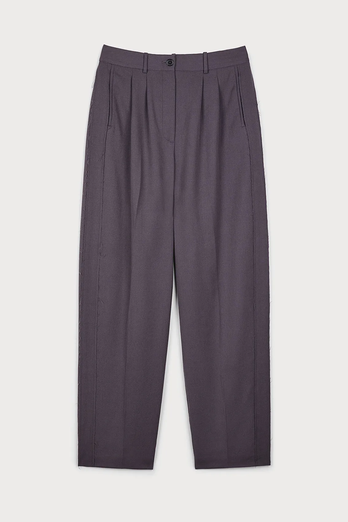 GREY PLEATED TROUSERS sold by Ports 1961