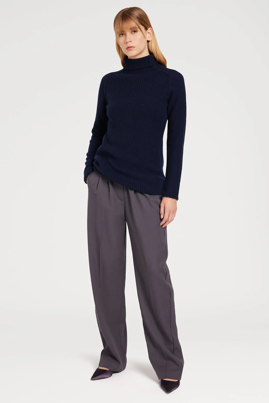 GREY PLEATED TROUSERS sold by Ports 1961 product image thumbnail 2