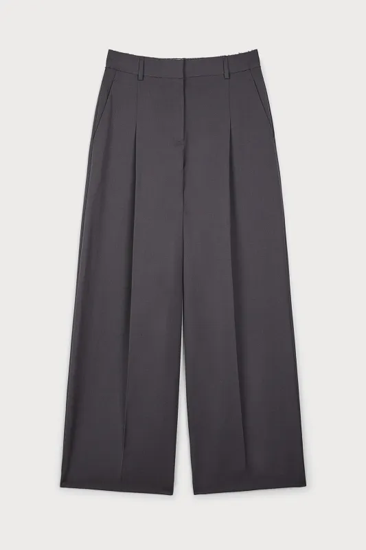 PLEATED GREY TROUSERS sold by Ports 1961