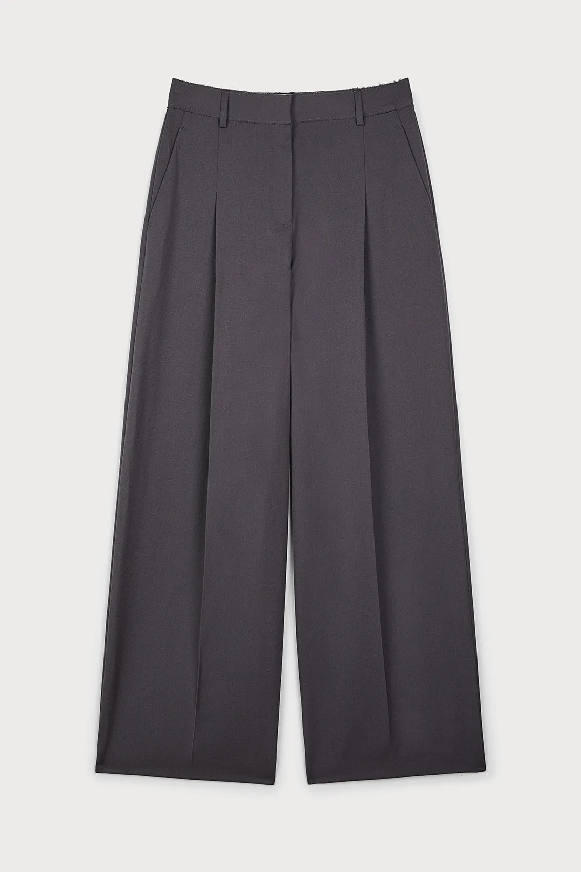 PLEATED GREY TROUSERS sold by Ports 1961