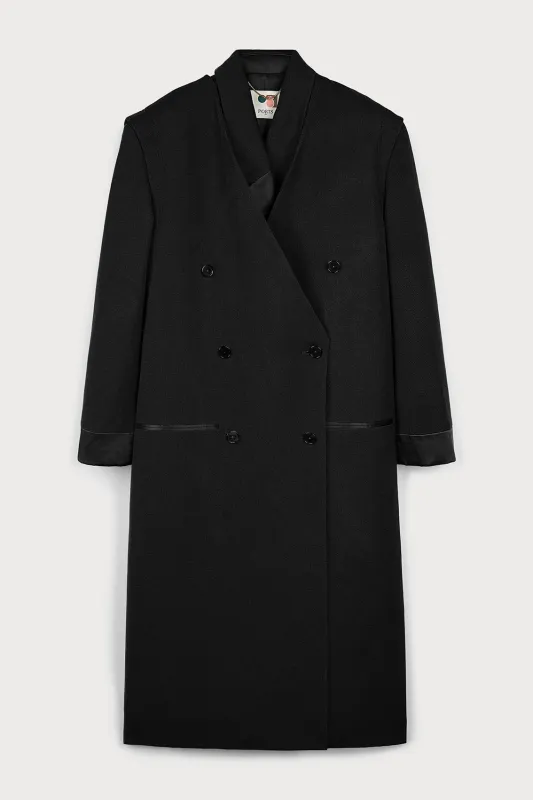 BLACK WOOL COAT sold by Ports 1961