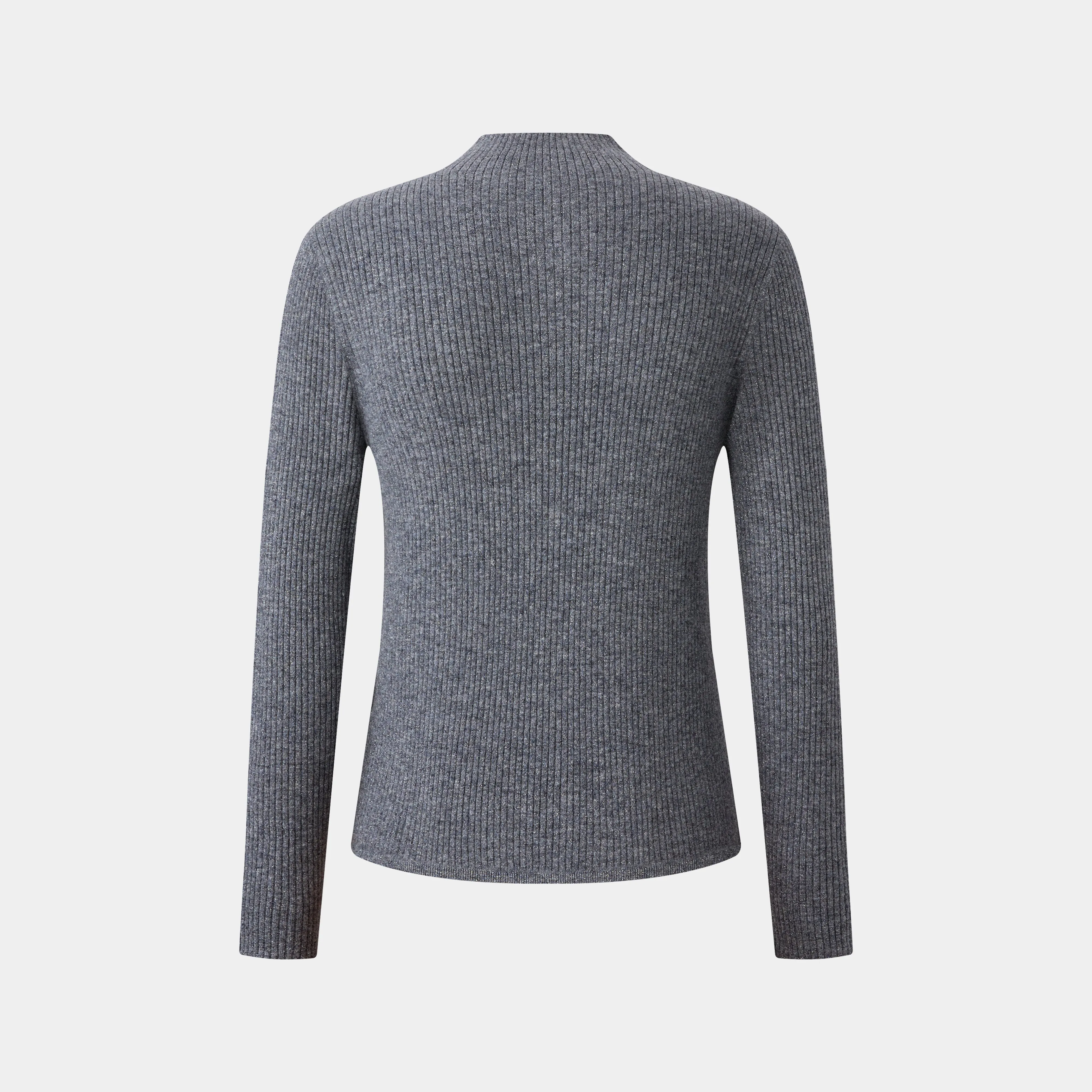 SILVER GREY TURTLENECK SWEATER sold by Ports 1961 product image thumbnail 2