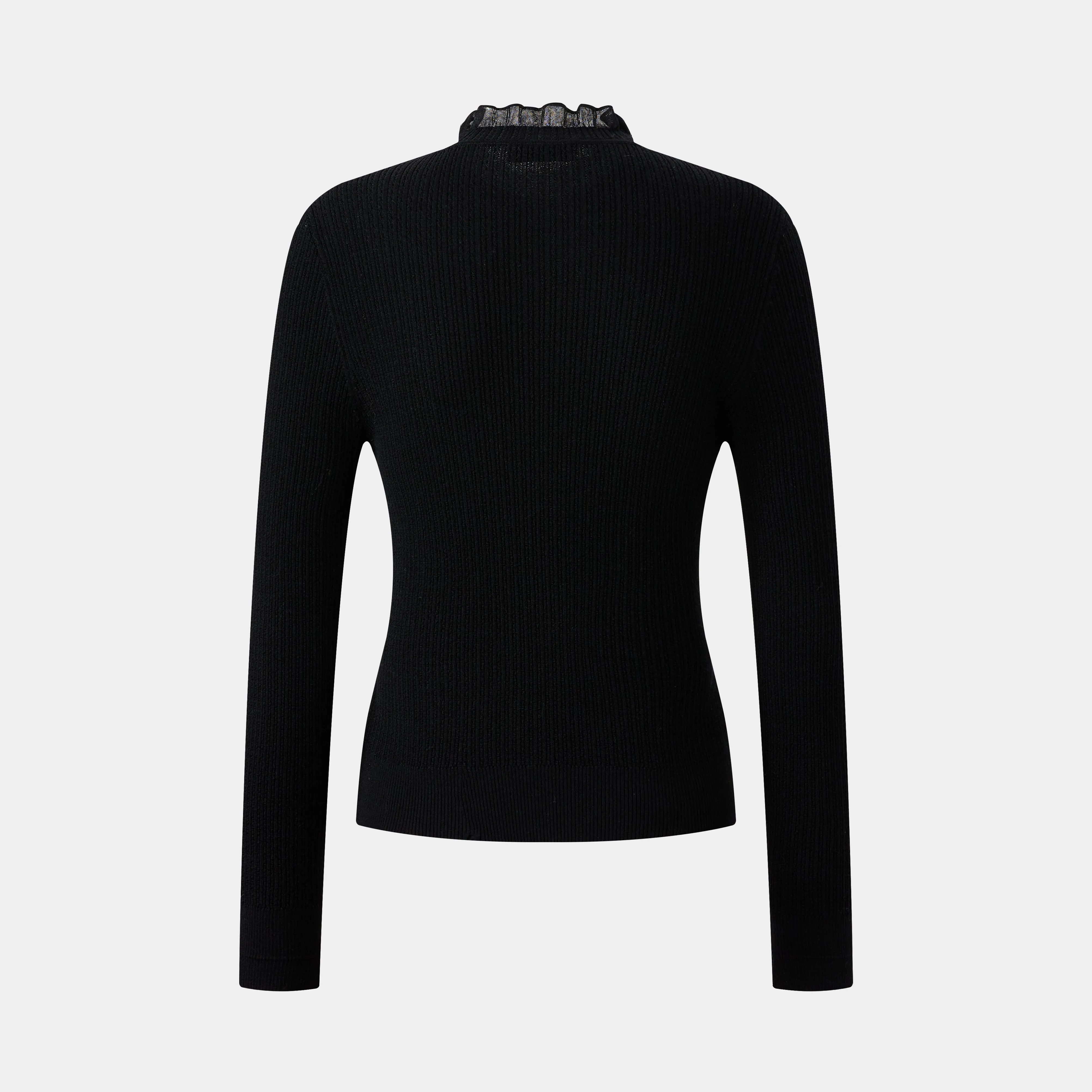RUFFLE TURTLENECK KNITWEAR sold by Ports 1961 product image thumbnail 2