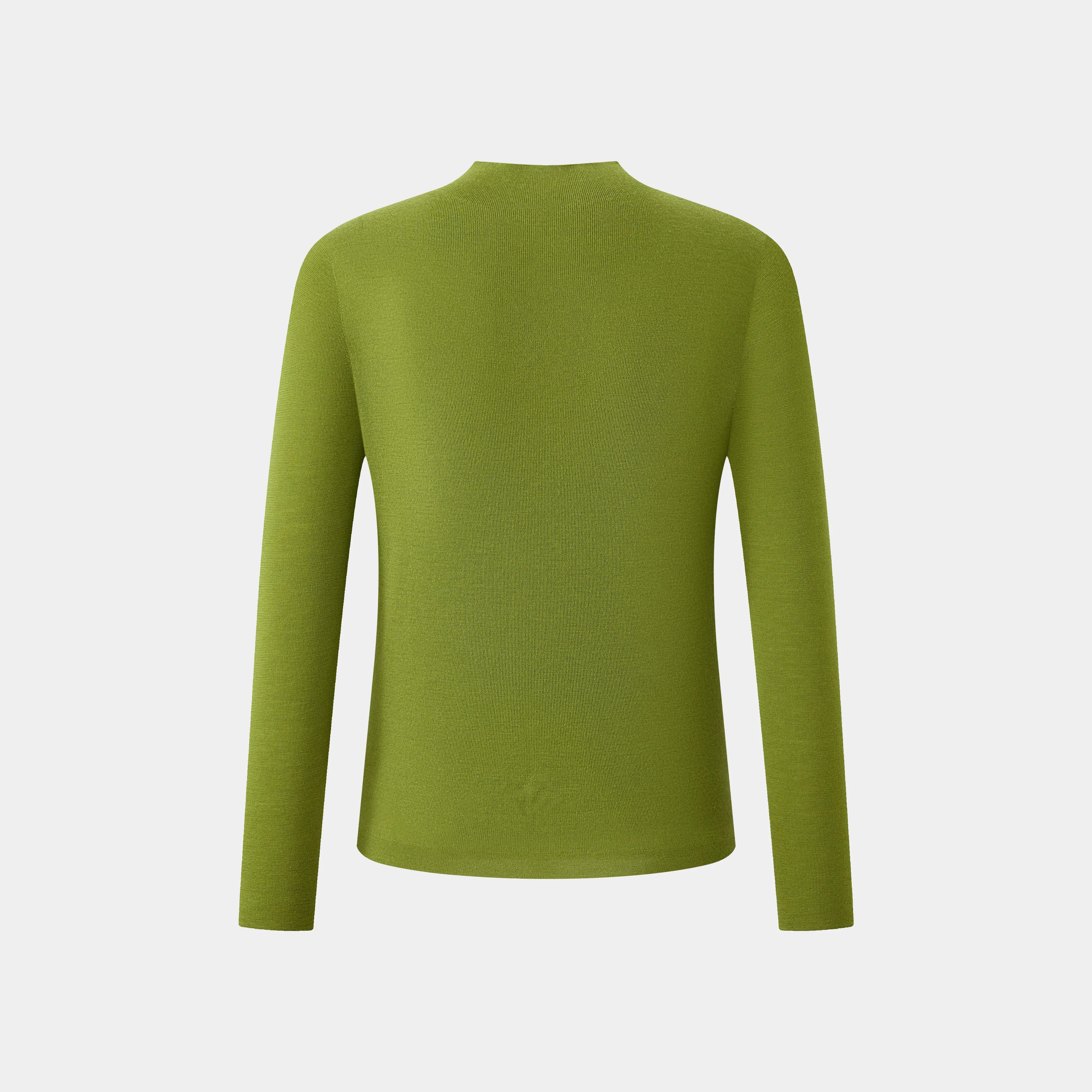 KOMBU GREEN TURTLENECK KNITWEAR sold by Ports 1961 product image thumbnail 2