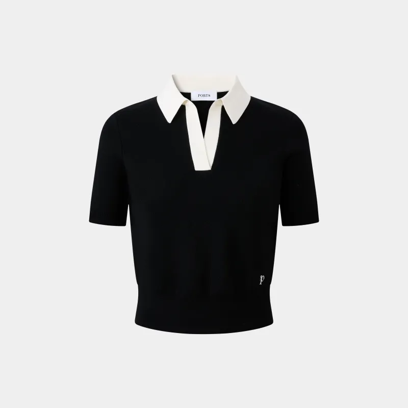 CLASSIC BLACK AND WHITE POLO sold by Ports 1961