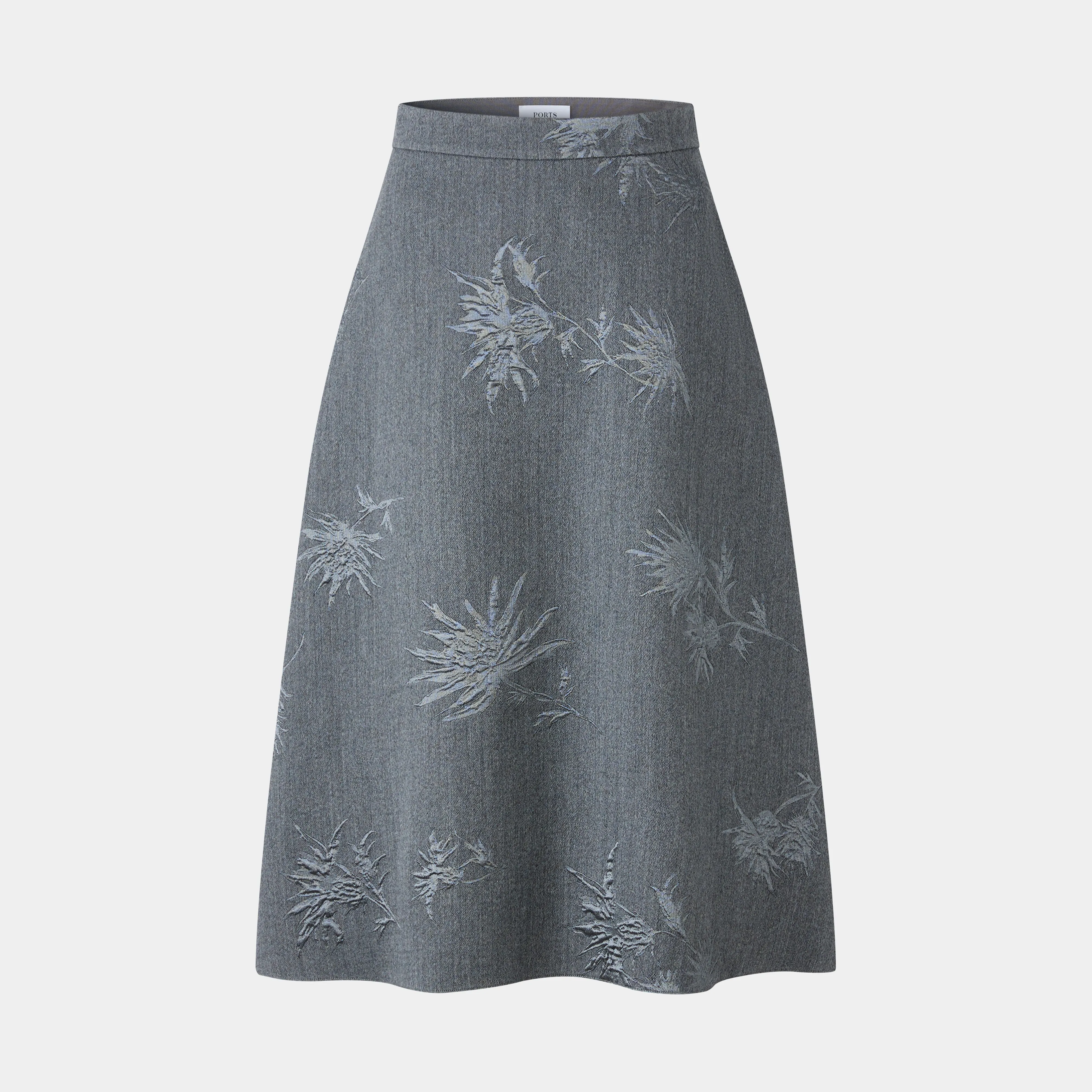 EMBROIDERED A-LINE SKIRT sold by Ports 1961