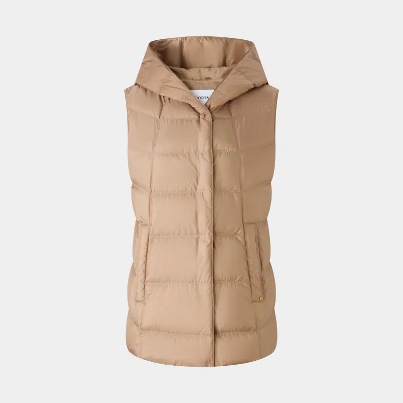 HOODED PUFFER GILET sold by Ports 1961