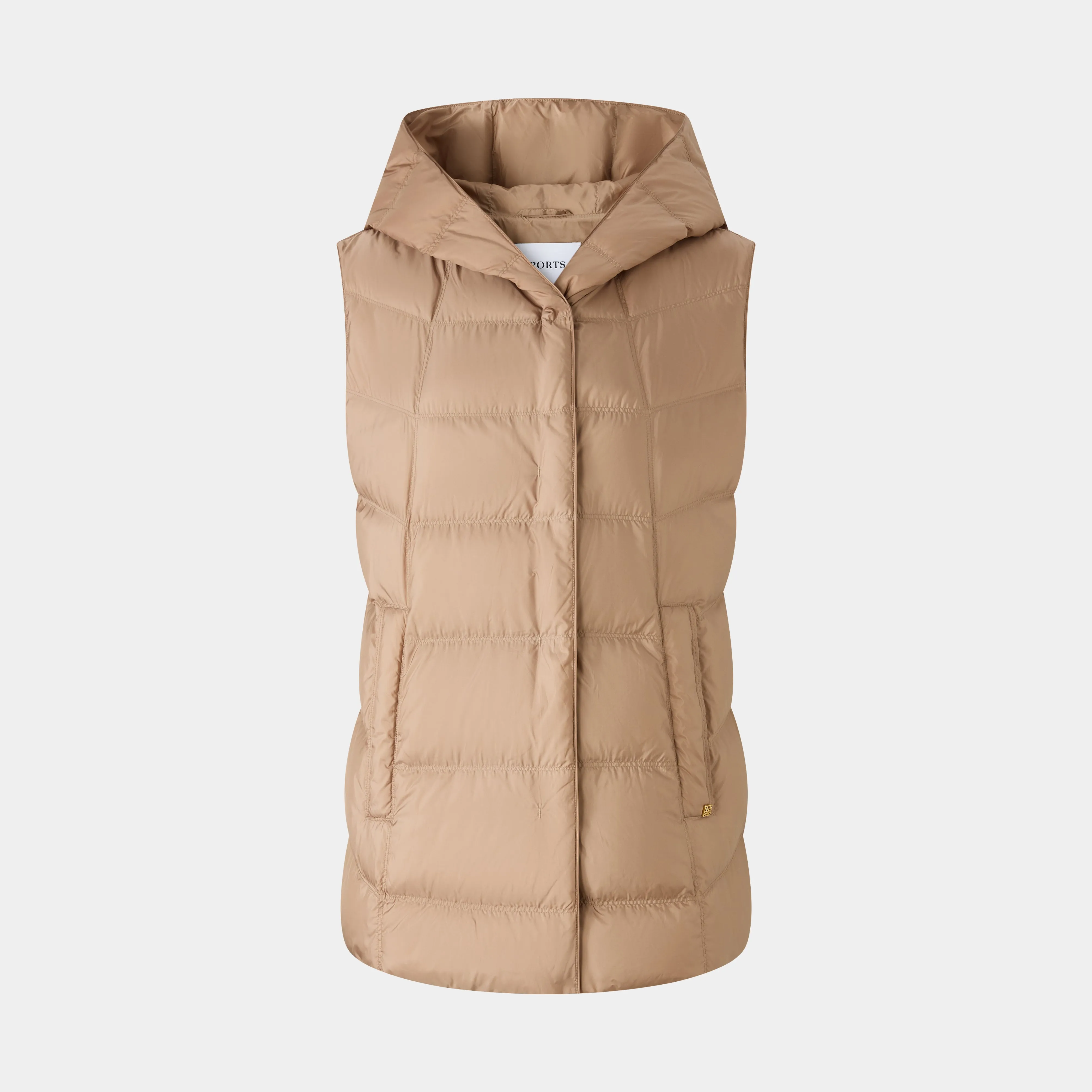 HOODED PUFFER GILET sold by Ports 1961