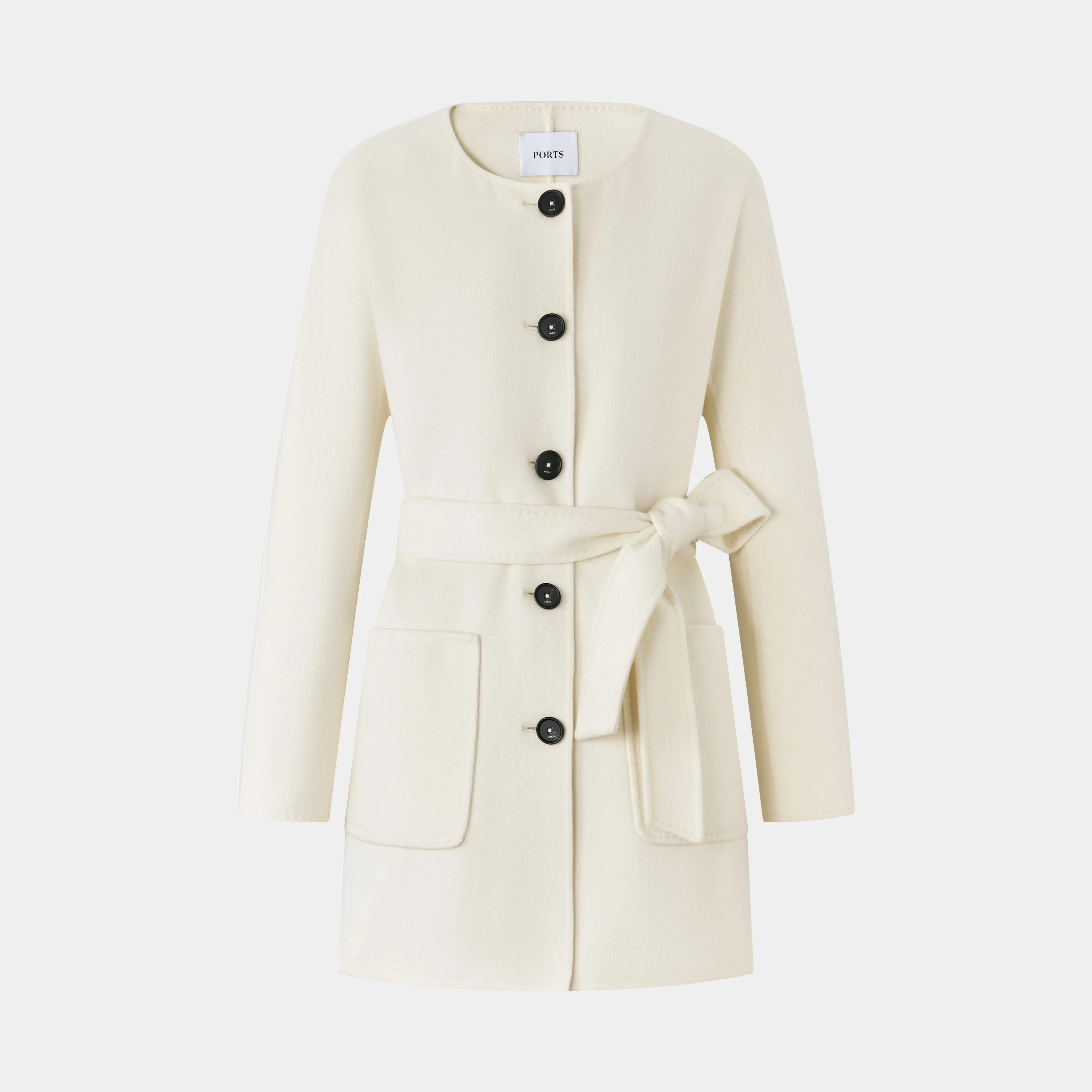 CREAM CASHMERE COAT sold by Ports 1961