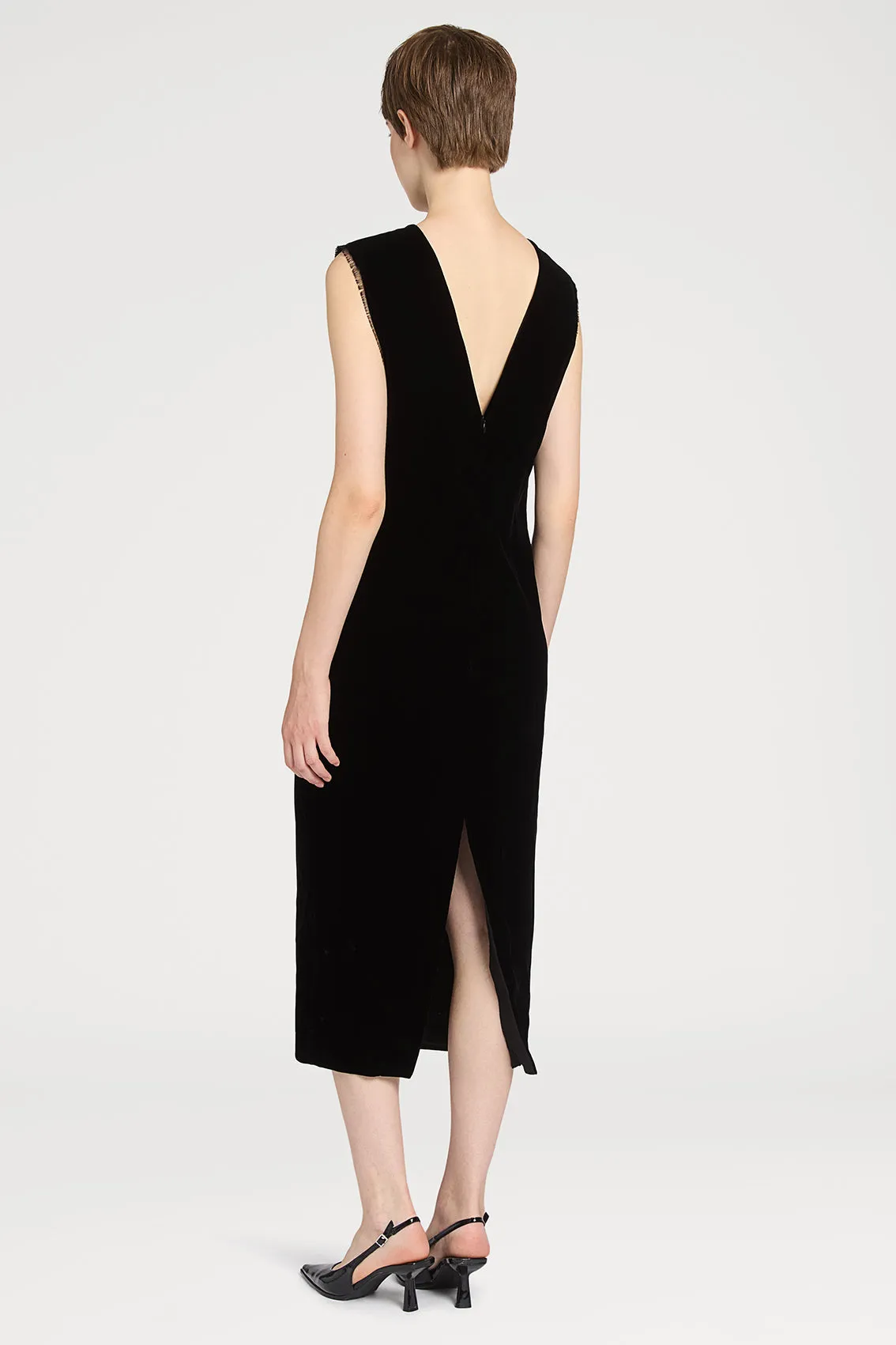 VELVET BLACK DRESS sold by Ports 1961 product image thumbnail 4