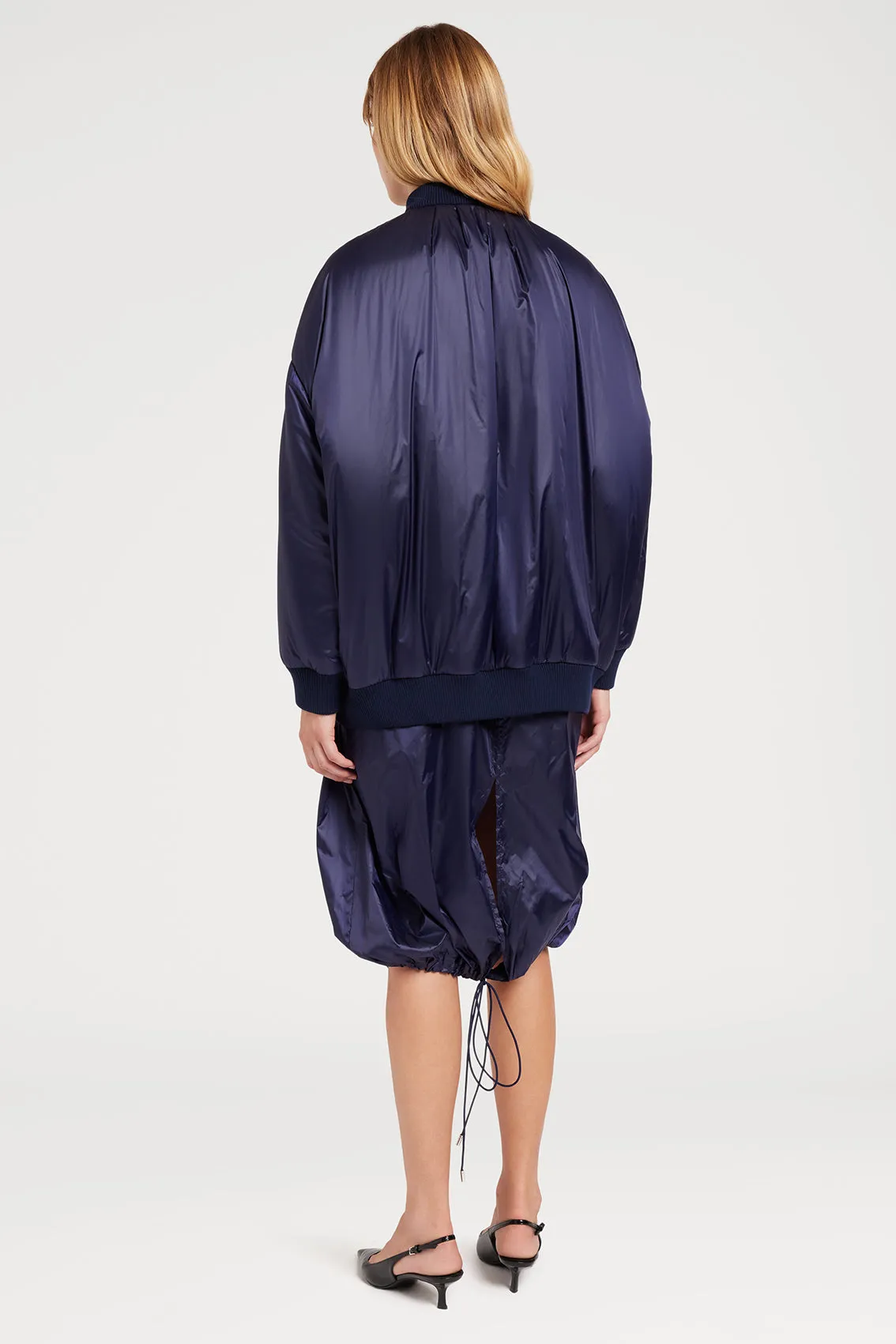 NAVY BLUE BOMBER JACKET sold by Ports 1961 product image thumbnail 3