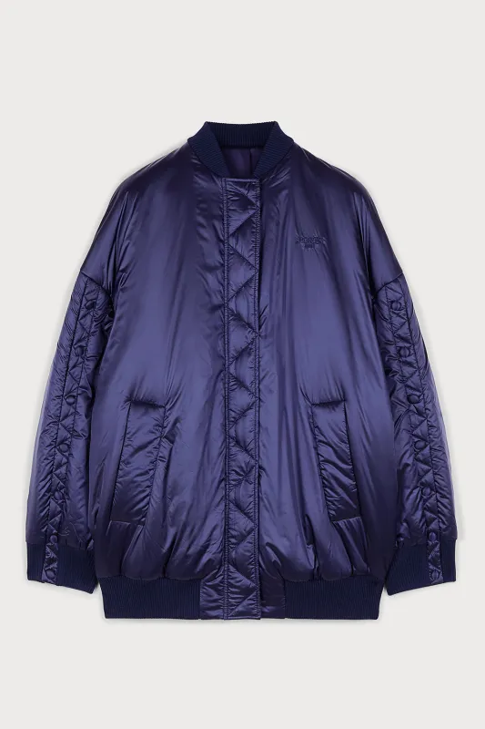 NAVY BLUE BOMBER JACKET sold by Ports 1961