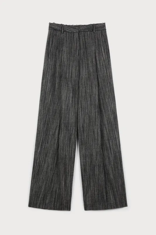 DARK GREY WIDE-LEG TROUSERS sold by Ports 1961