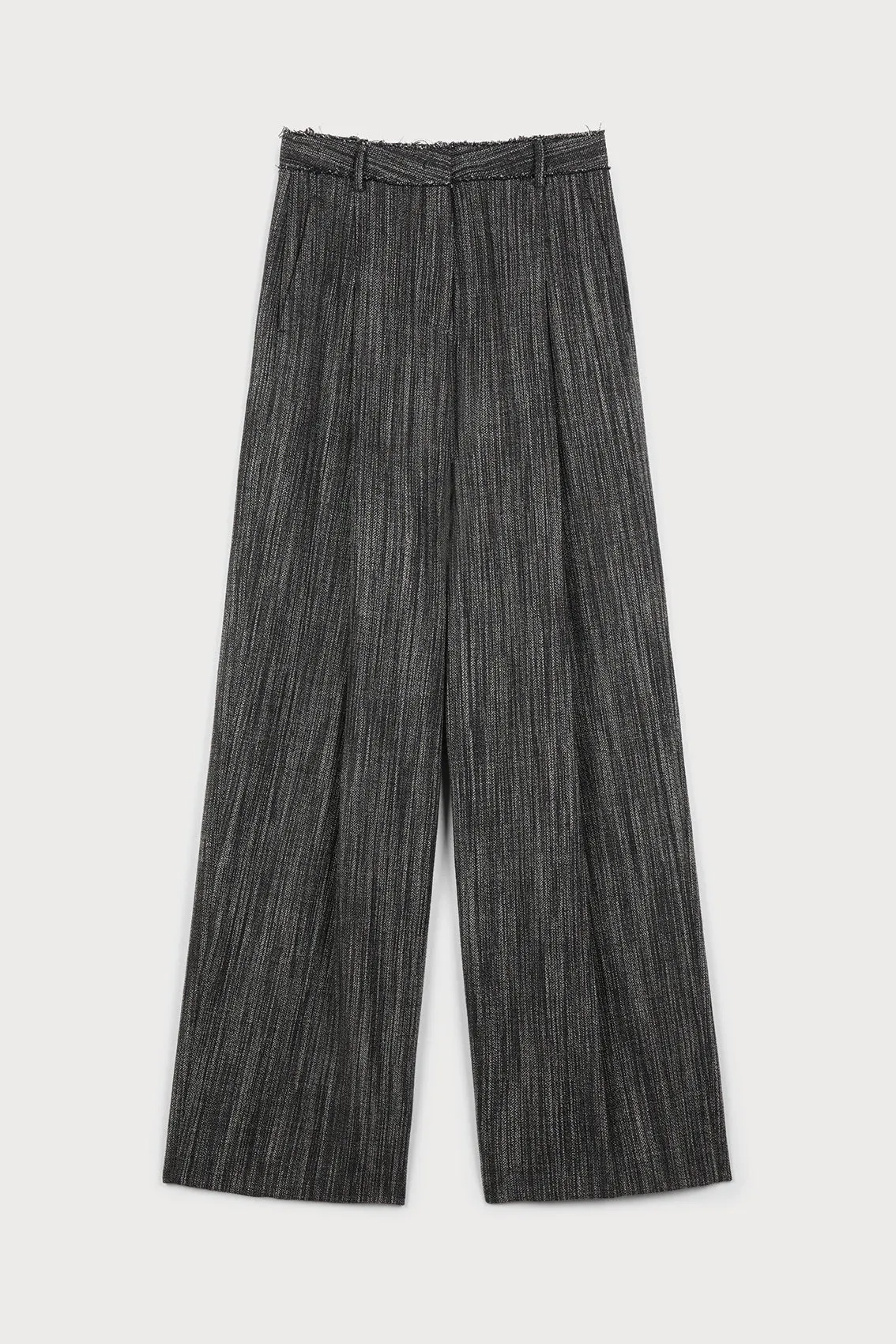 DARK GREY WIDE-LEG TROUSERS sold by Ports 1961