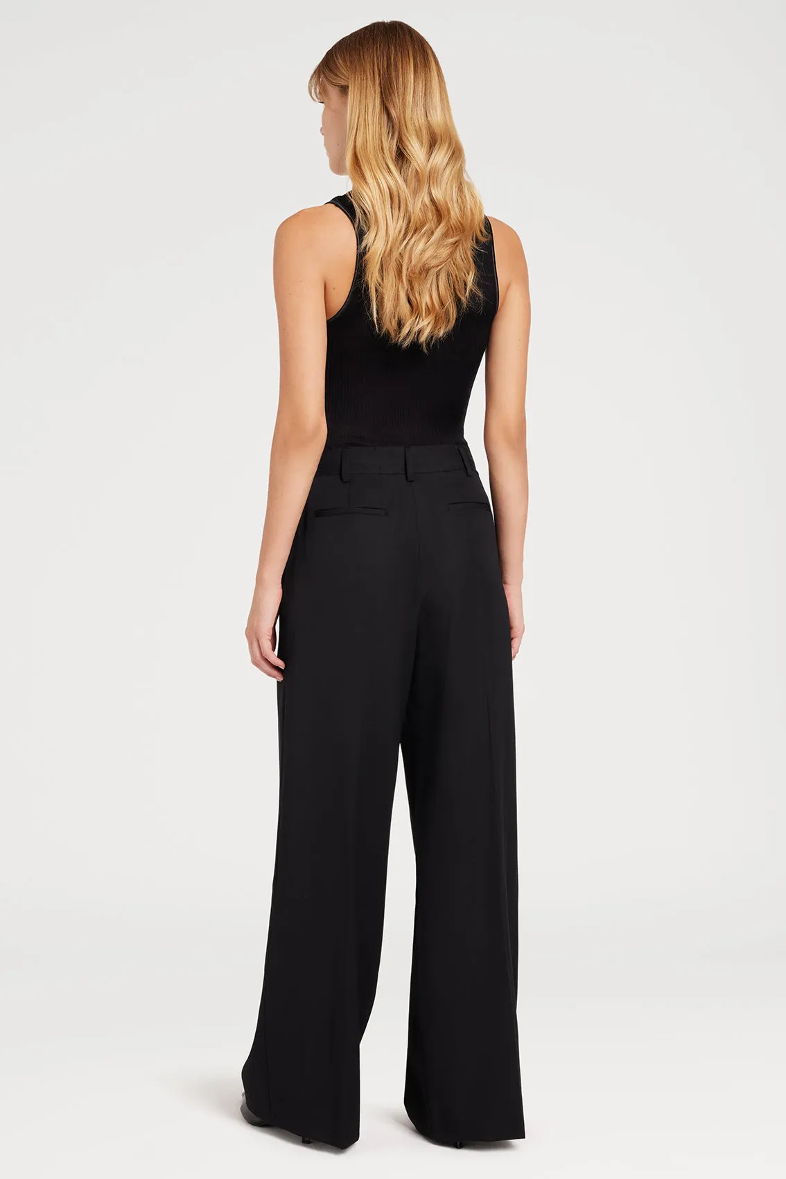 BLACK WOOL PANTS sold by Ports 1961 product image thumbnail 2