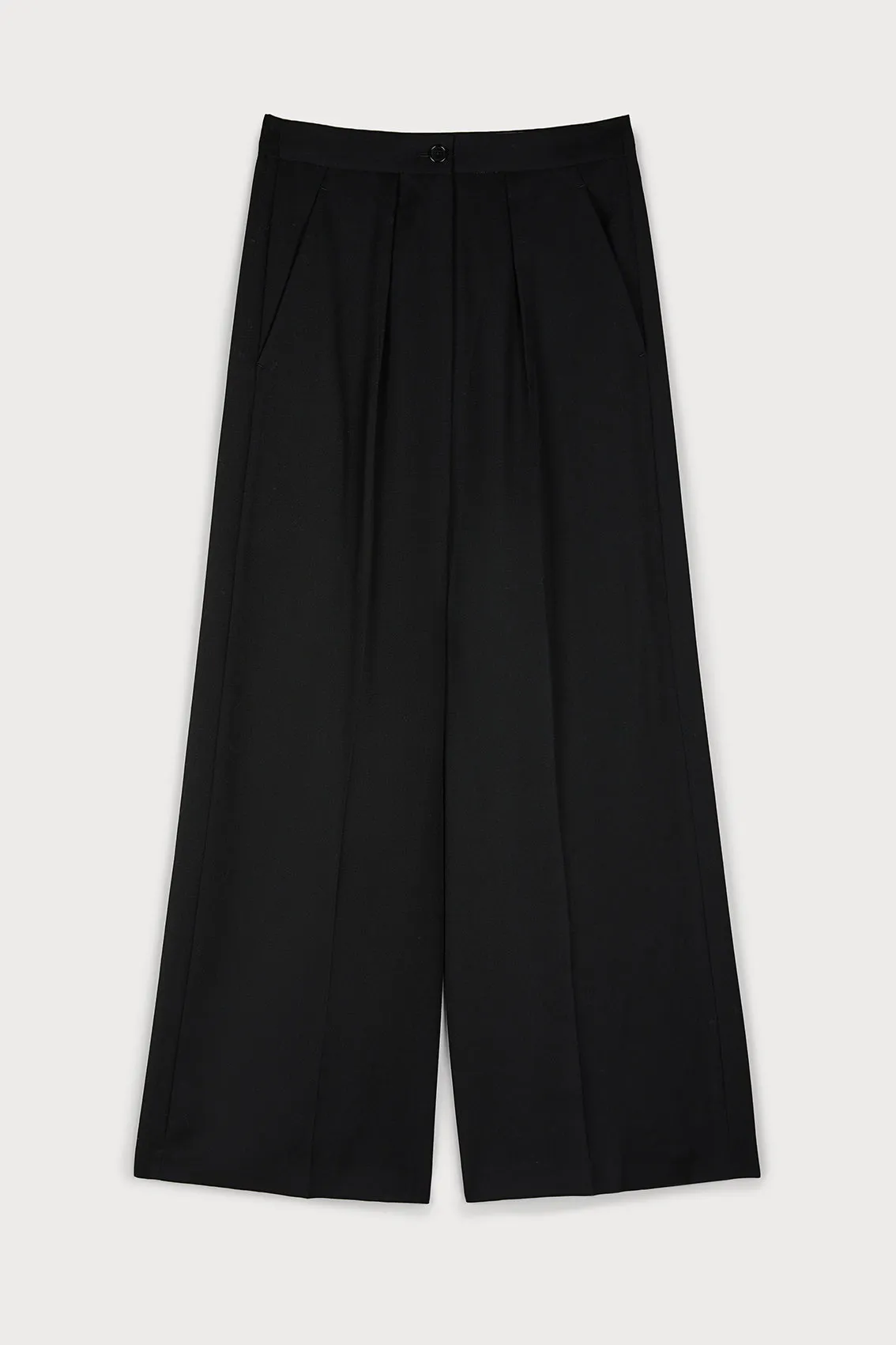 BLACK WOOL PANTS sold by Ports 1961