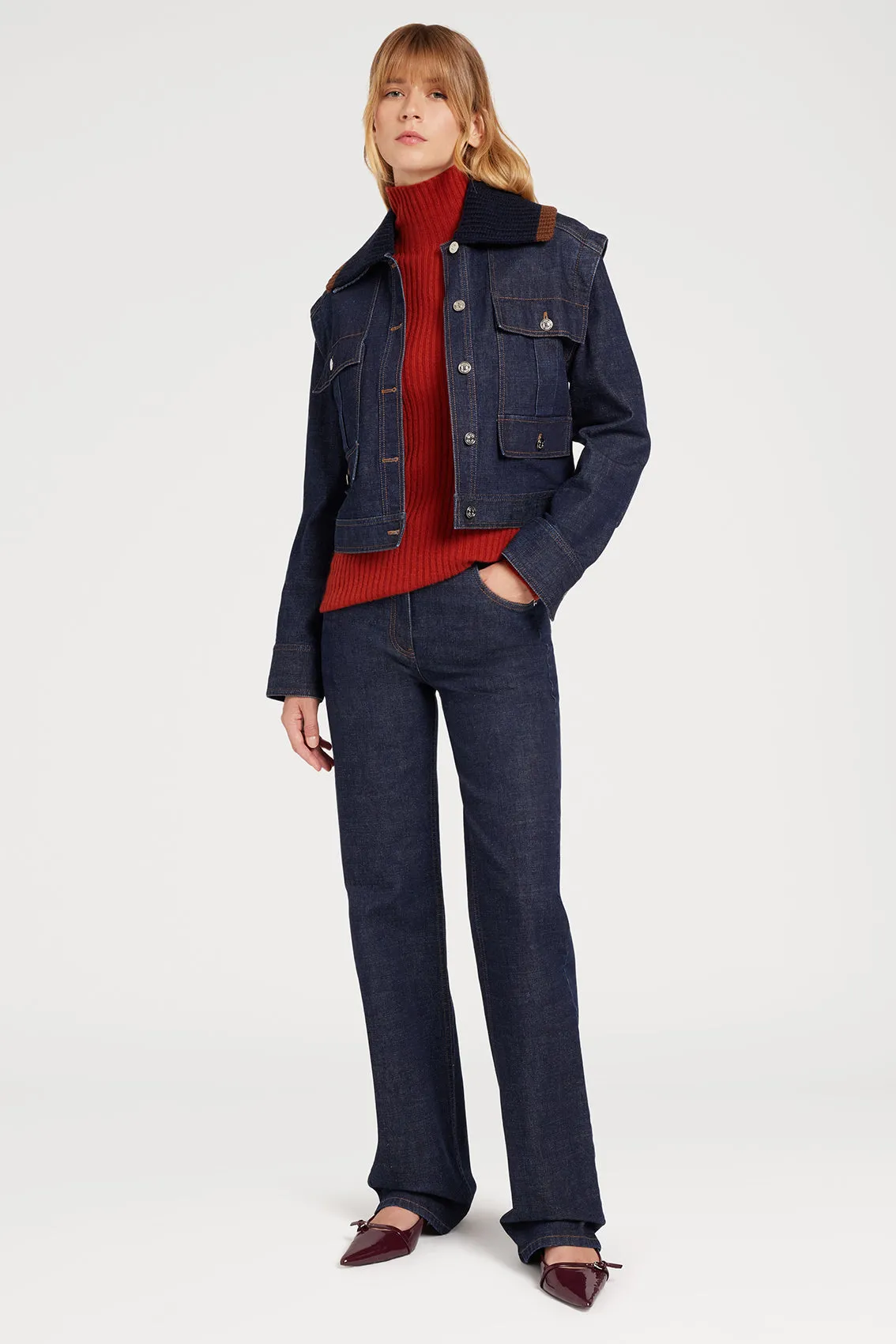 REGULAR FIT DENIM JEANS sold by Ports 1961 product image thumbnail 2