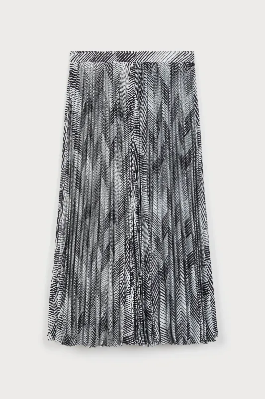 CHEVRON PATTERNED SKIRT sold by Ports 1961