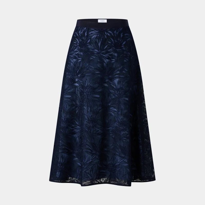 FLORAL A-LINE SKIRT sold by Ports 1961