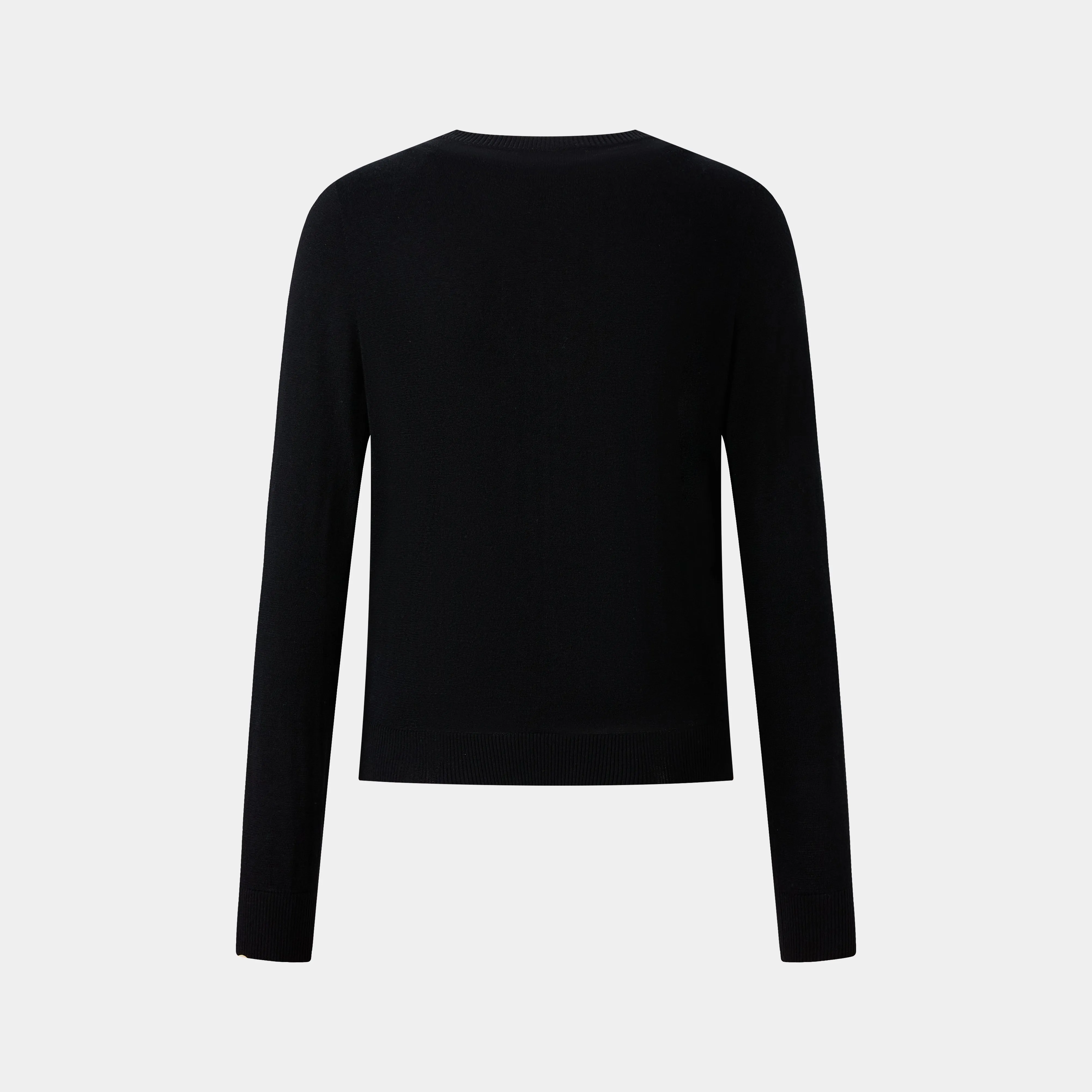 BLACK BUTTONED CARDIGAN sold by Ports 1961 product image thumbnail 2