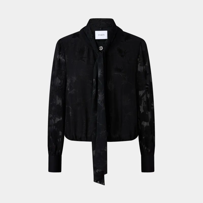 TIE-FRONT SHIRT made by Ports 1961