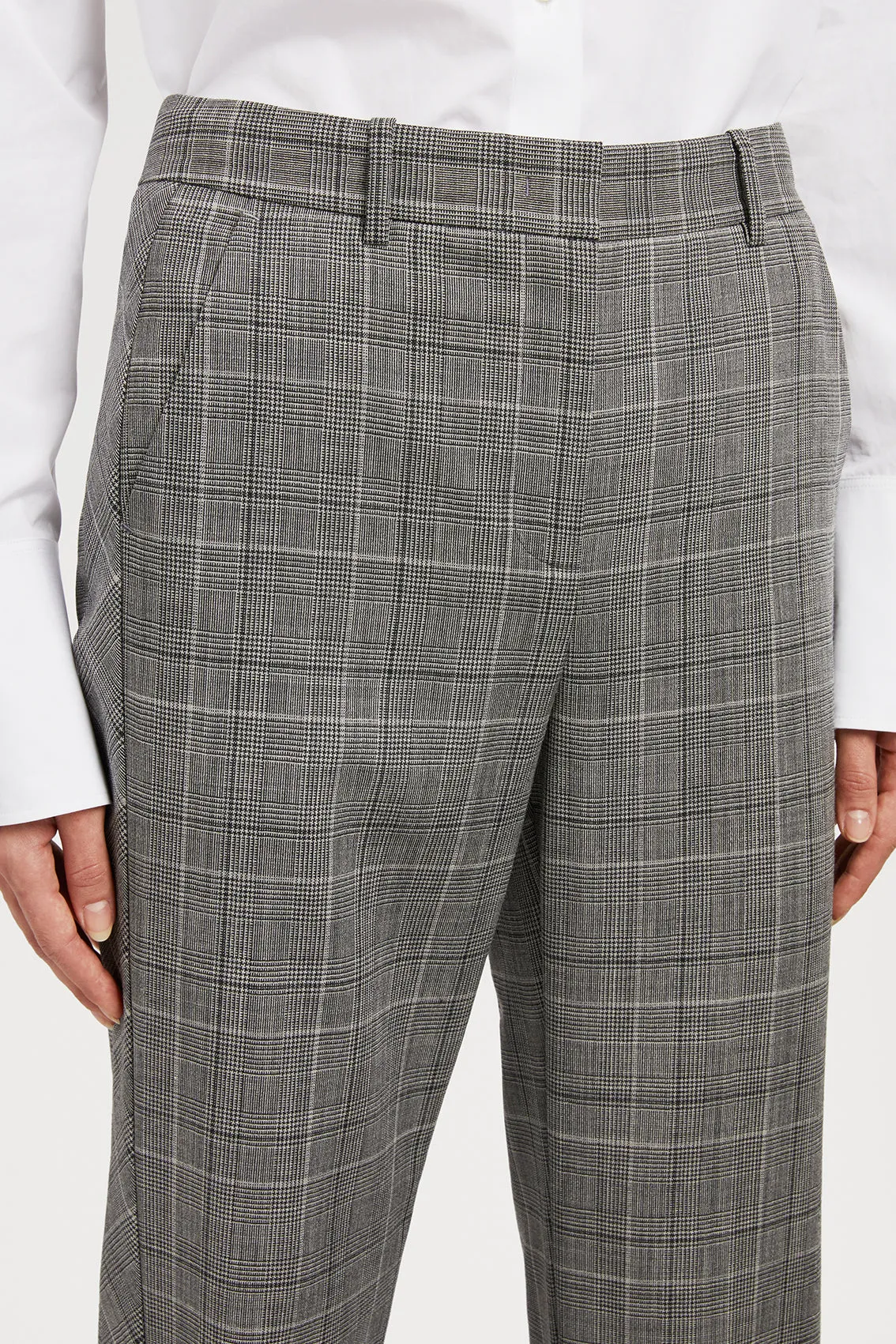 WOOL CHECKED TROUSERS sold by Ports 1961 product image thumbnail 2