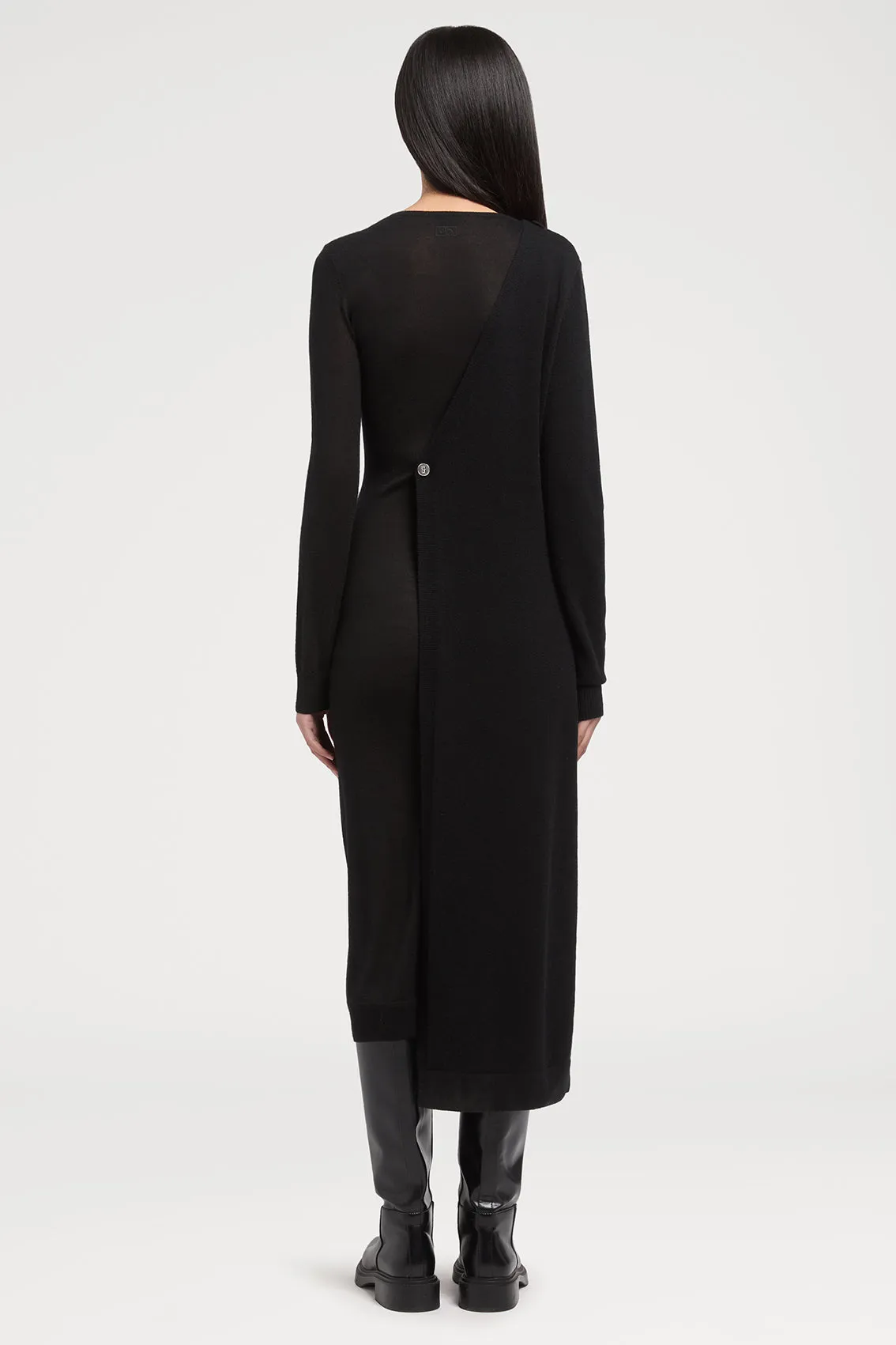 BLACK CASHMERE DRESS sold by Ports 1961 product image thumbnail 3