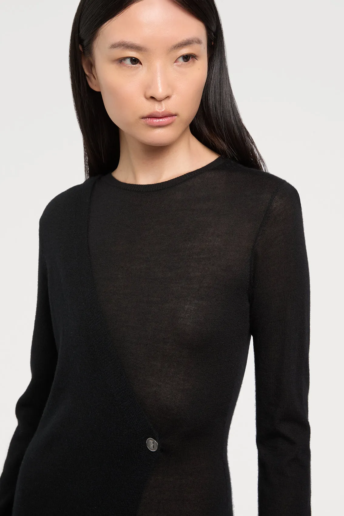 BLACK CASHMERE DRESS sold by Ports 1961 product image thumbnail 4