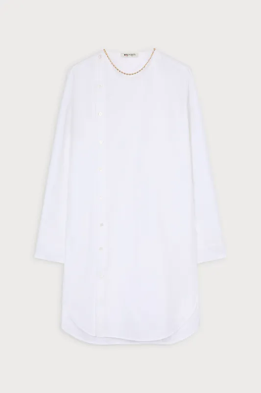 COTTON POPLIN SHIRT DRESS made by Ports 1961