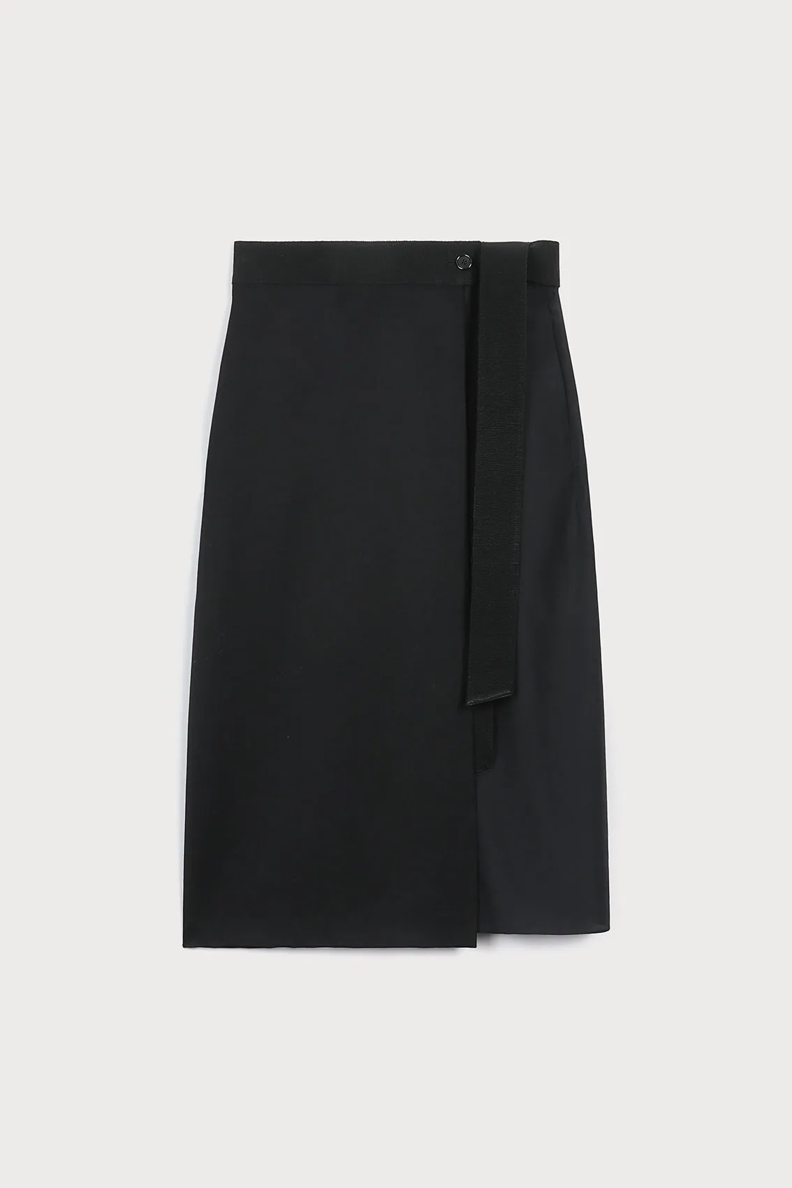 BLACK WOOL SKIRT sold by Ports 1961