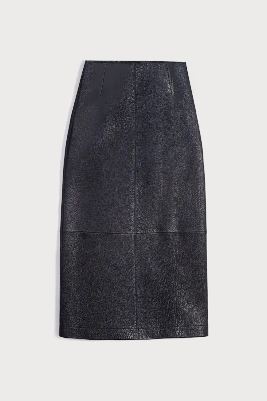 LEATHER SKIRT made by Ports 1961