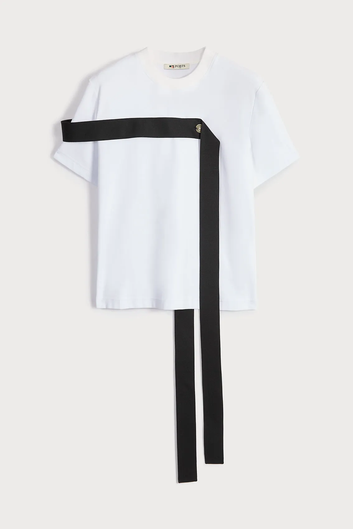 BLACK TIE T-SHIRT sold by Ports 1961