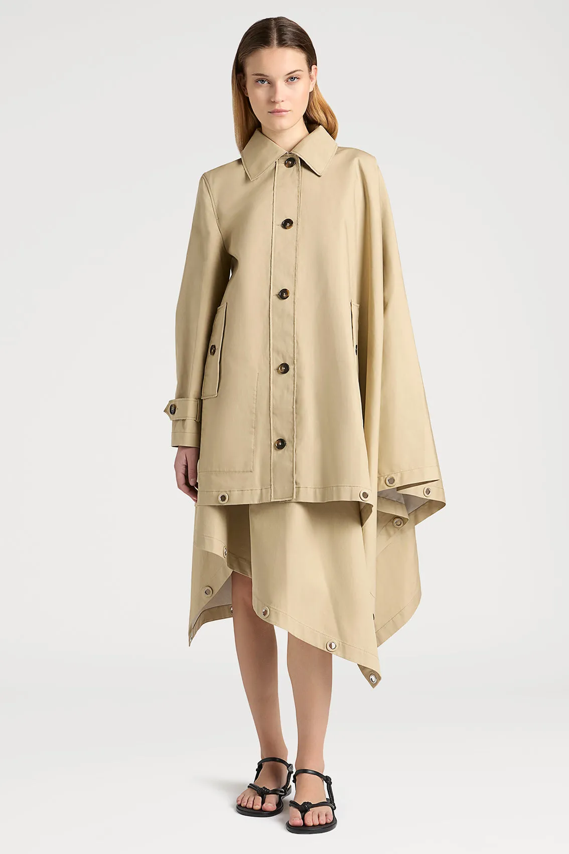 CAPE COUTURE TRENCH sold by Ports 1961 product image thumbnail 2
