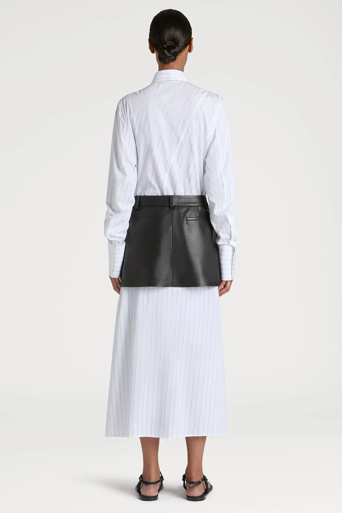 SLEEK ZIP LEATHER SKIRT sold by Ports 1961 product image thumbnail 3