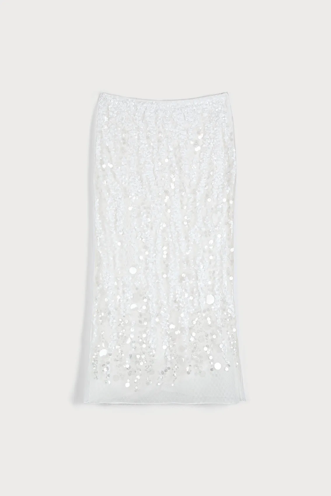 SHIMMERING WHITE DELIGHT SKIRT sold by Ports 1961
