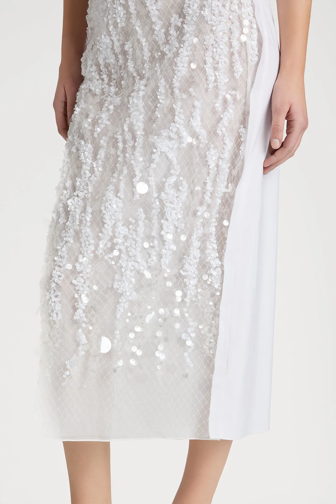 SHIMMERING WHITE DELIGHT SKIRT sold by Ports 1961 product image thumbnail 4